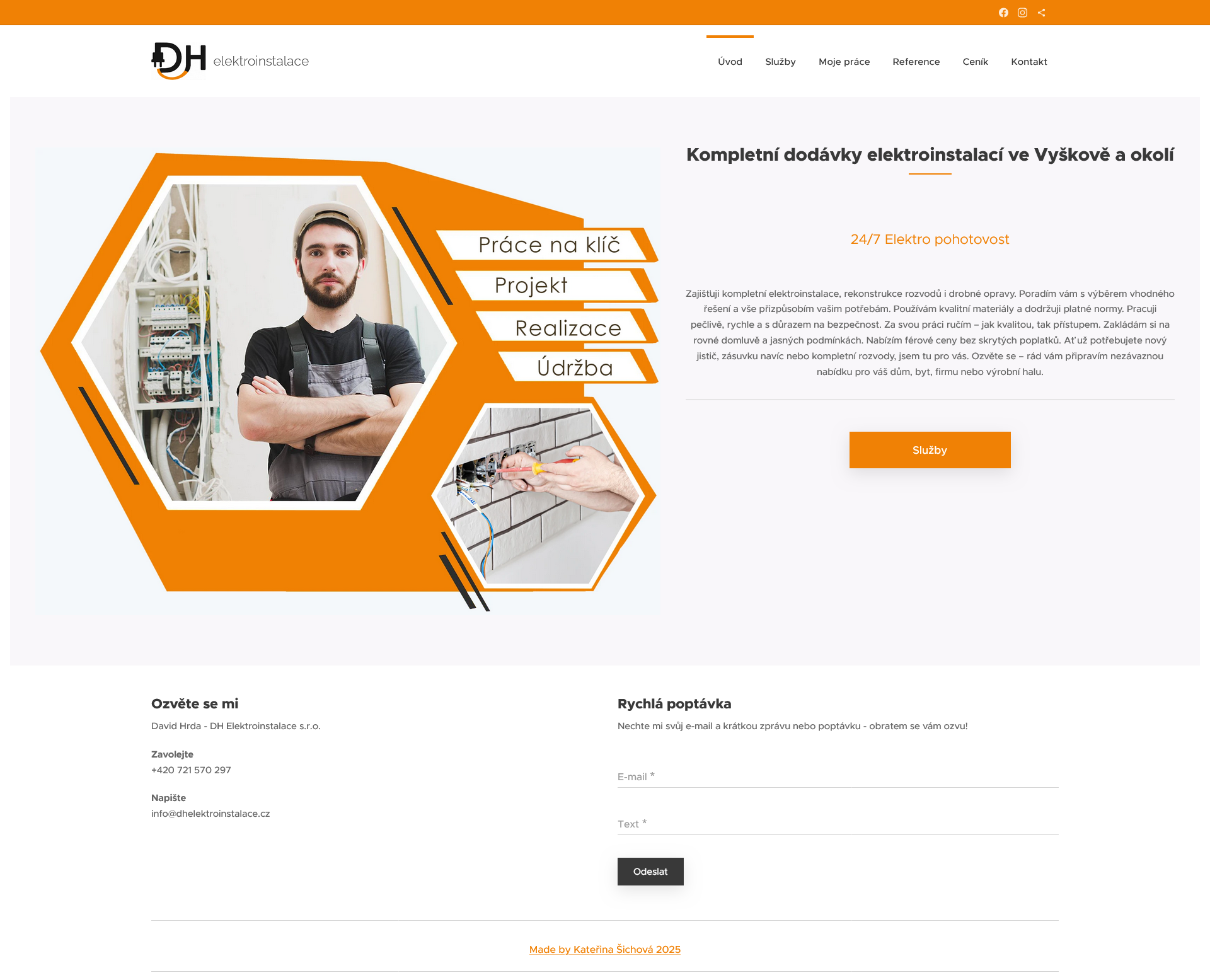 Návrh redesignu webu a loga